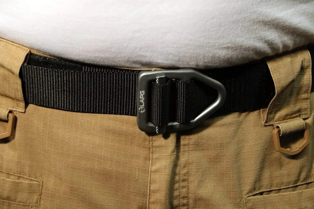 LA Police Gear Heavy Duty 1.5 Inch Tactical Rigger's Belt, Men's Tactical Belt, Women's Military Belt