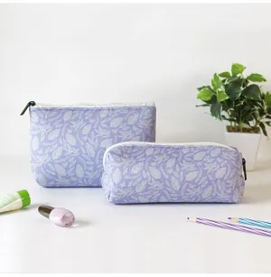 Lavender Love Cosmetic Pouches - Set of 2
