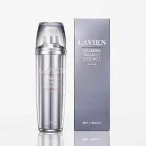 LAVIEN Volumizing Radiance Essence - Korean Bubble Facial Essence with Hydrolyzed Collagen & Niacinamide - Hydration and Wrinkle Improvement Skincare - Gentle for All Skin Types 4.06 Fl. Oz. (50ml)