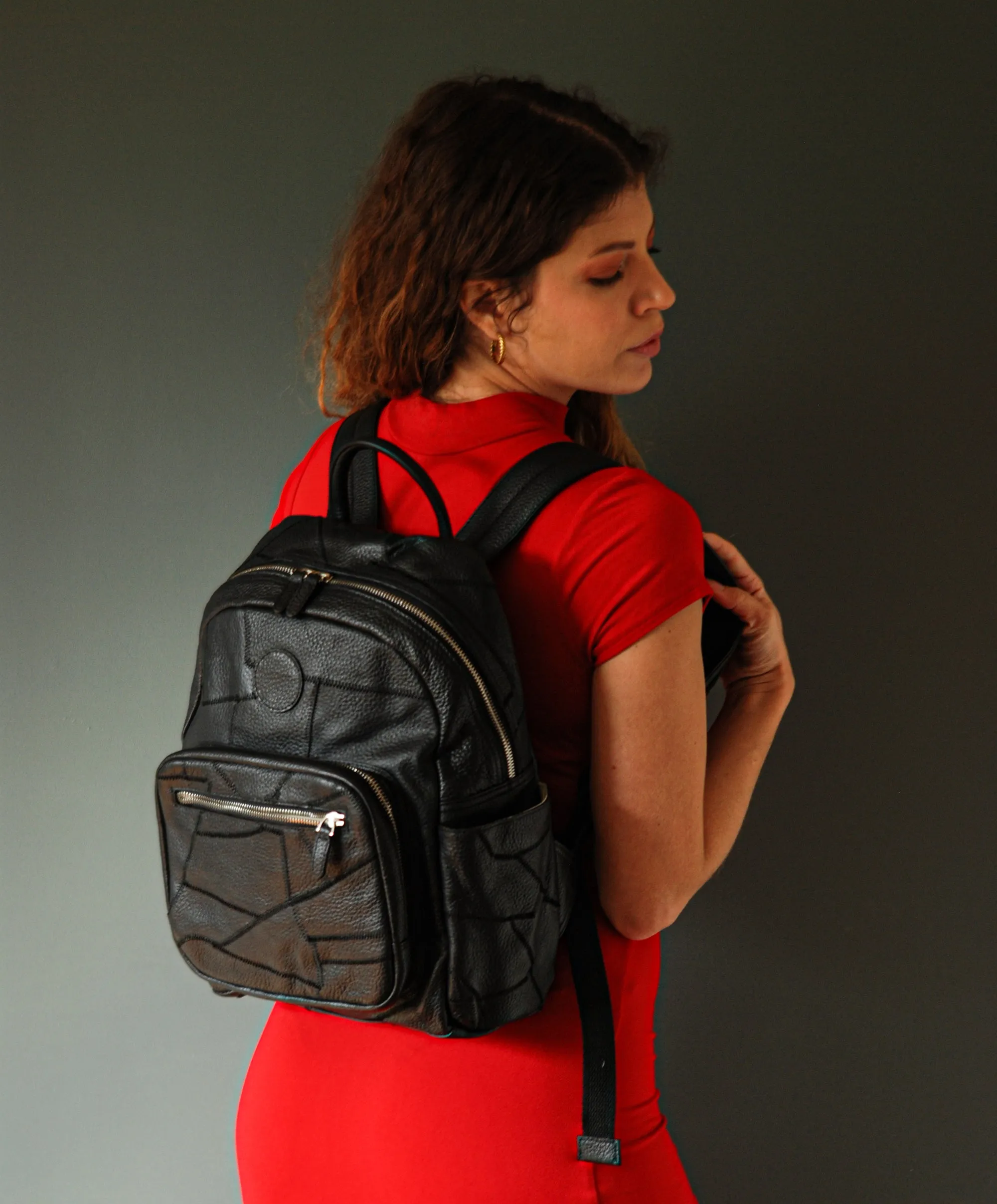 Leather Backpack