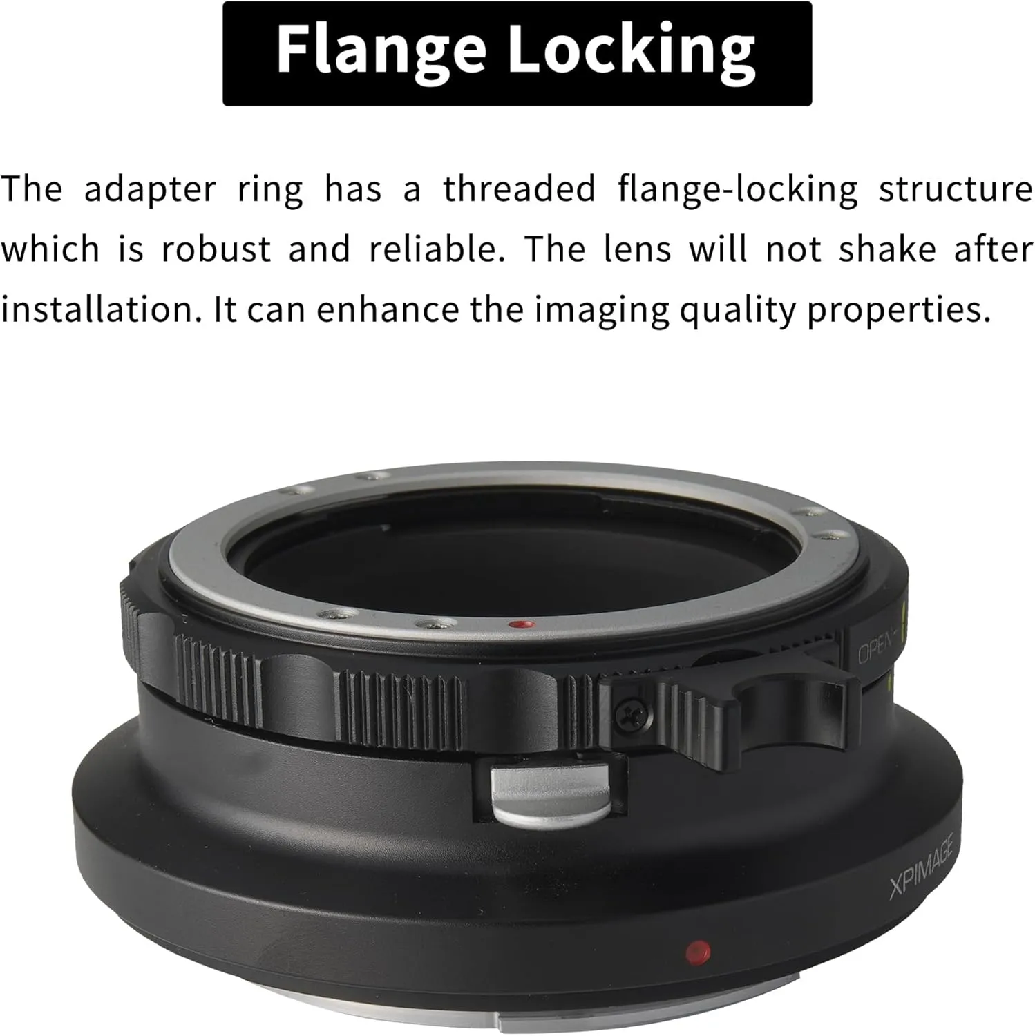 Lens Mount Adapter Ring for Contax CY Lens to Hasselblad X System XCD Camera X1D X2D