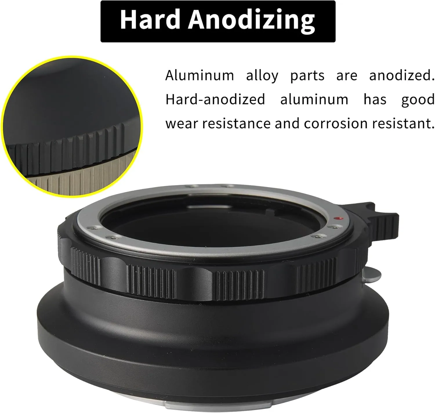 Lens Mount Adapter Ring for Contax CY Lens to Hasselblad X System XCD Camera X1D X2D