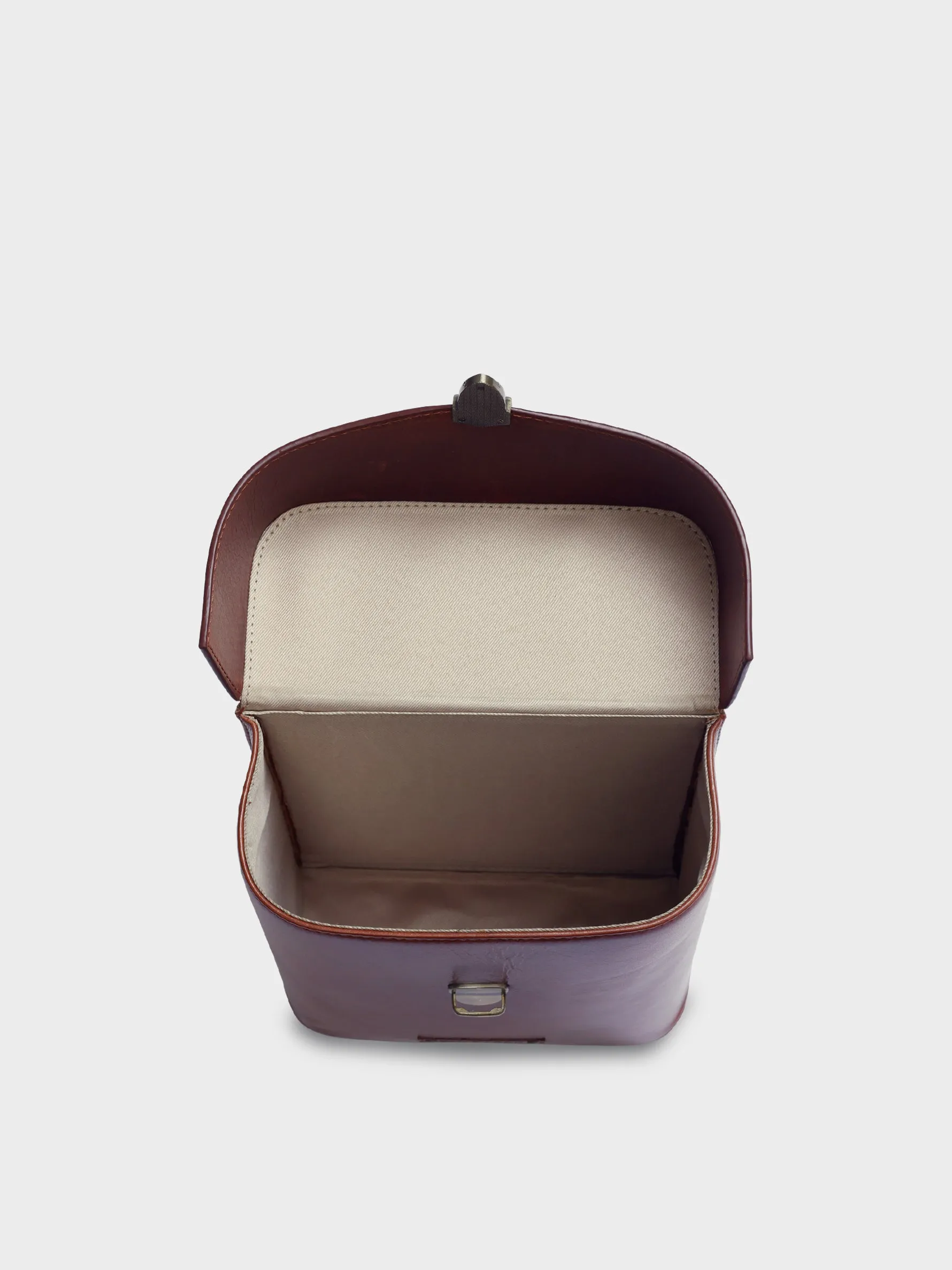 Letter Box Backpack (Vintage Brown)