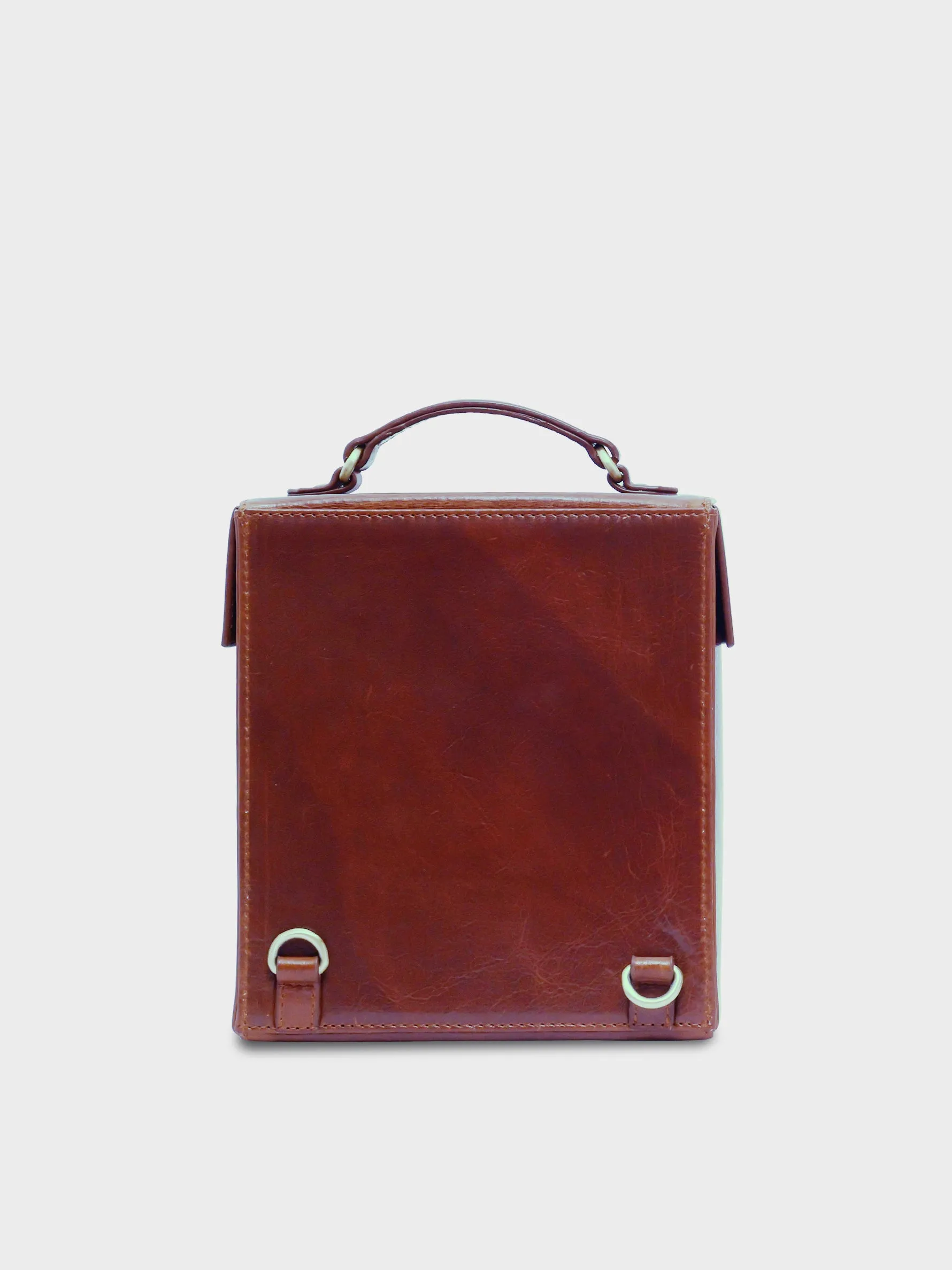 Letter Box Backpack (Vintage Brown)