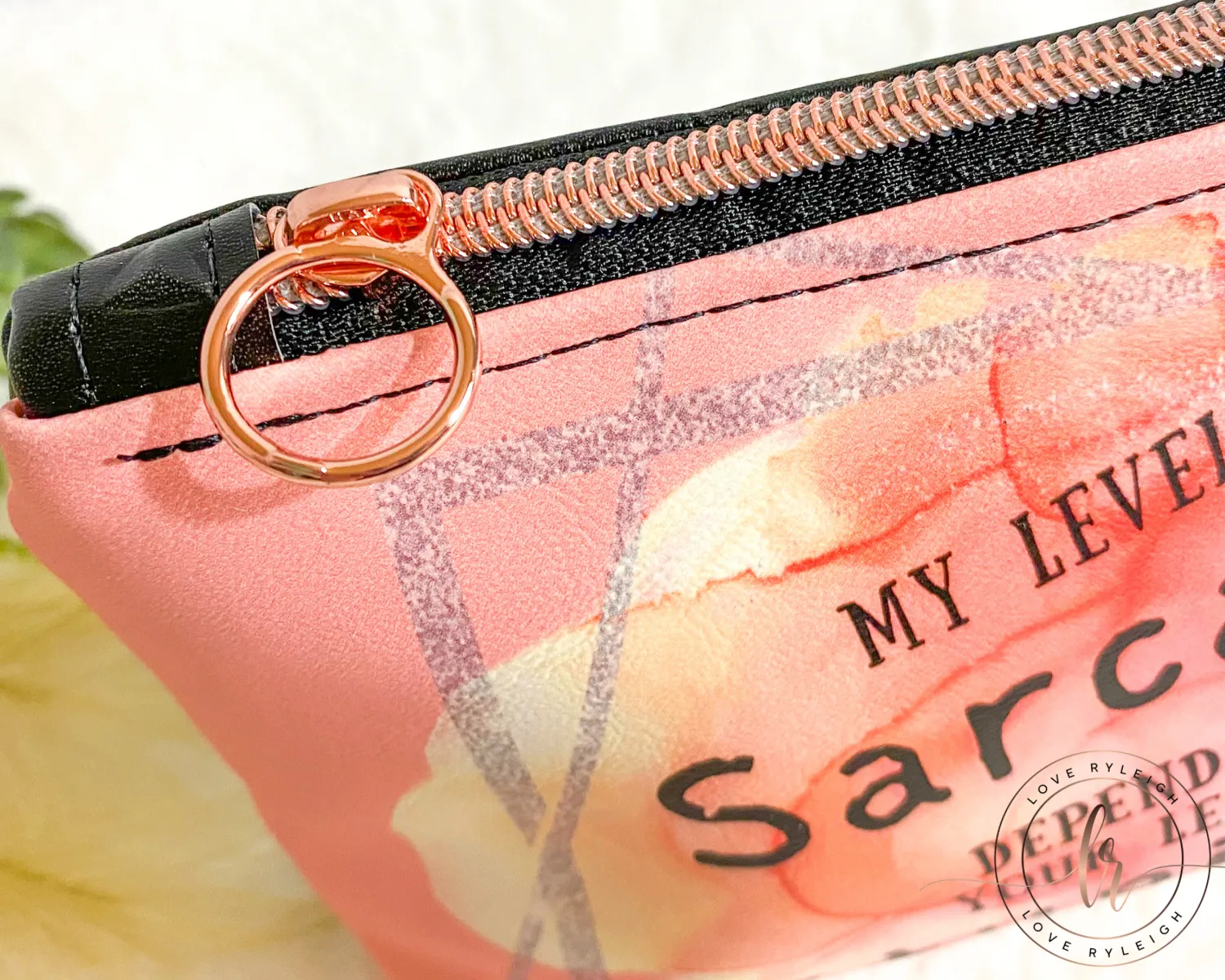 Level Of Sarcasm Cosmetic/Whatever Pouch SMALL