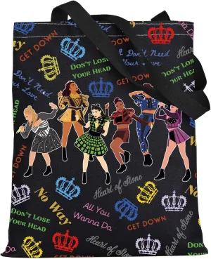LEVLO Musical Queen Cosmetic Bag Theater Drama Fans Gift Six Queen Musical Make Up Zipper Pouch Bag