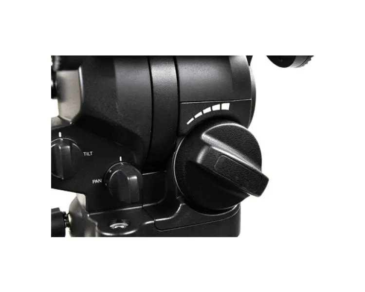 Libec RSP-750MC Professional Carbon Piping Tripod System with Mid-level Spreader for ENG Setups