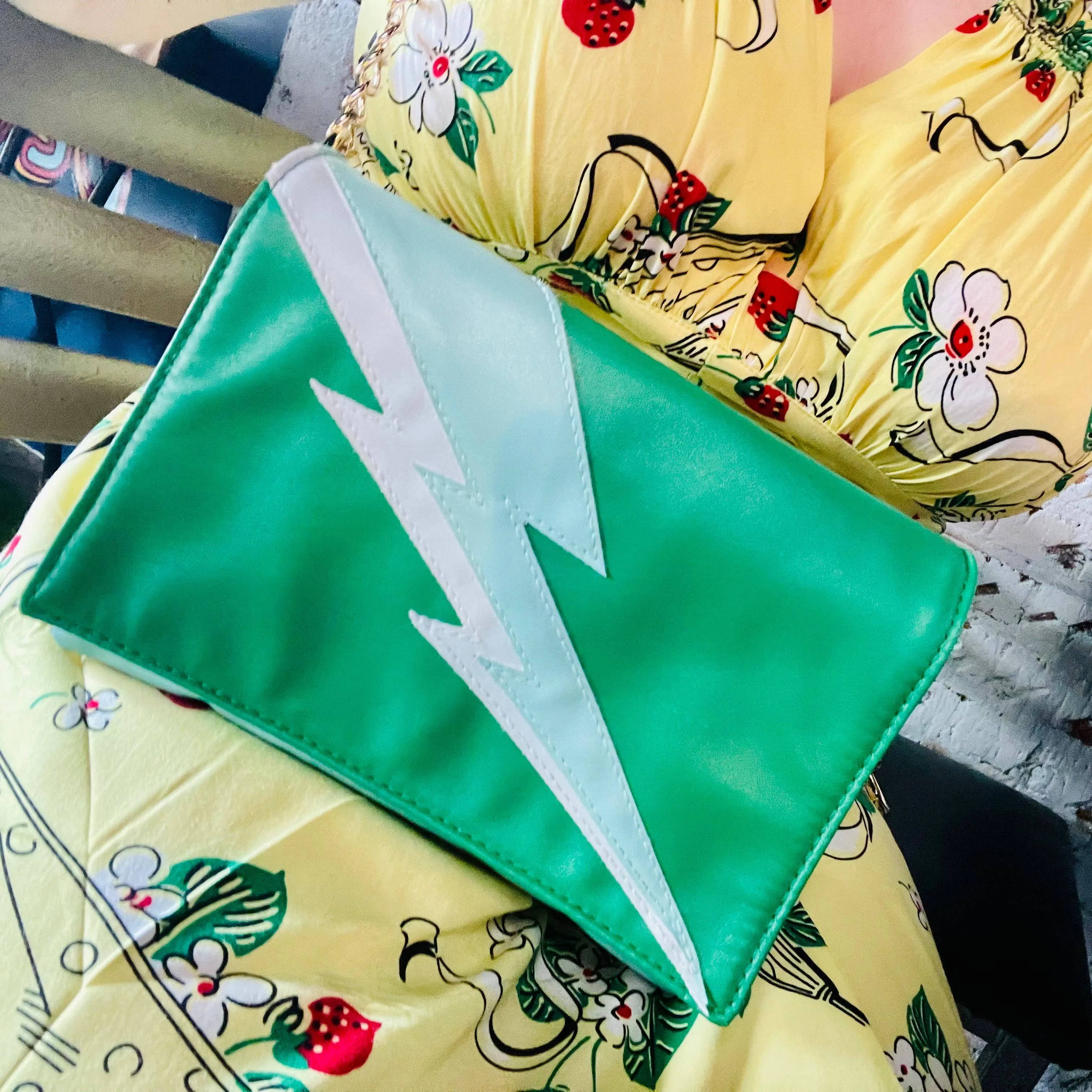 Lightning Bolt Convertible Clutch