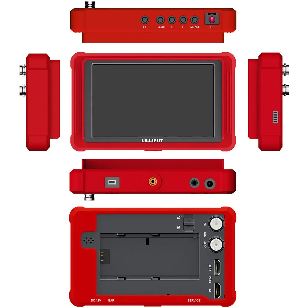 Lilliput FS5 5.4" HDMI 2.0/3G-SDI On-Camera Monitor