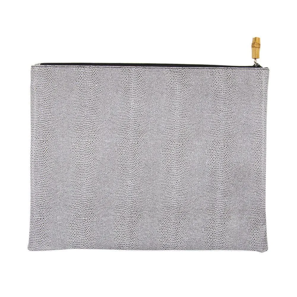 Lizard Bamboo Pouch