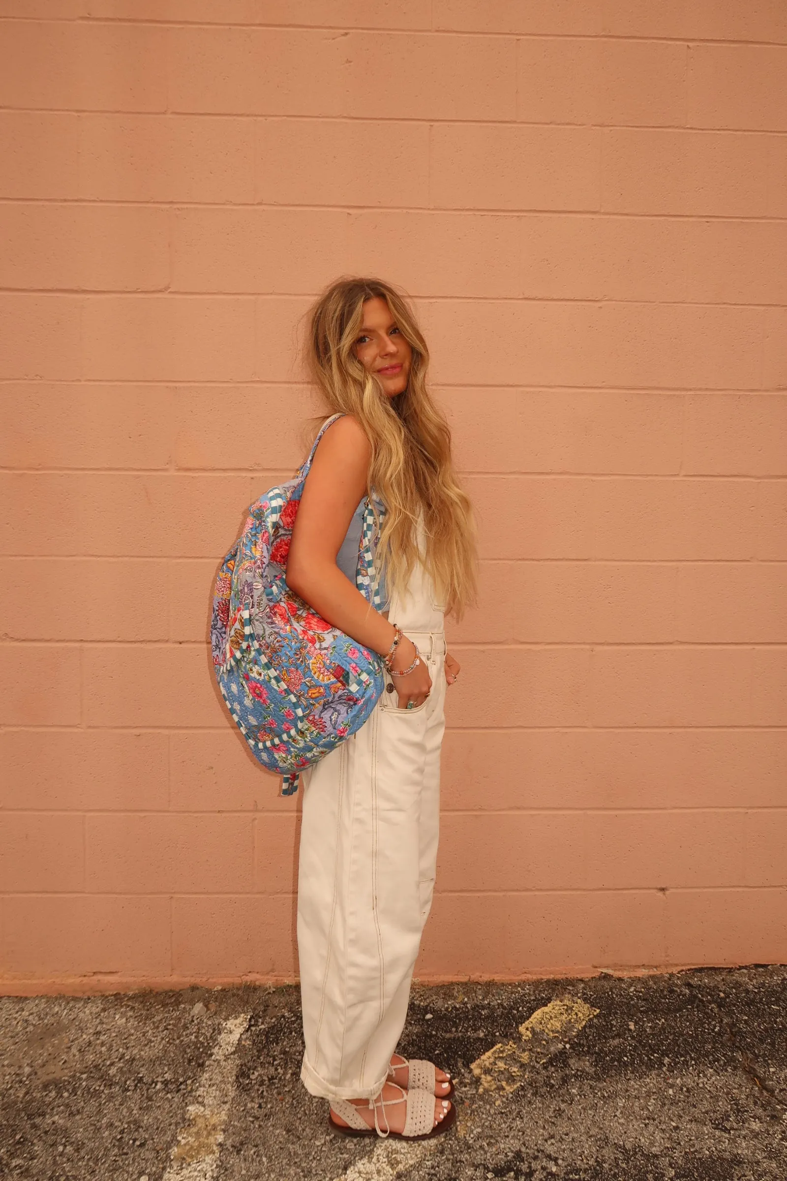 Loretta Quilted Backpack