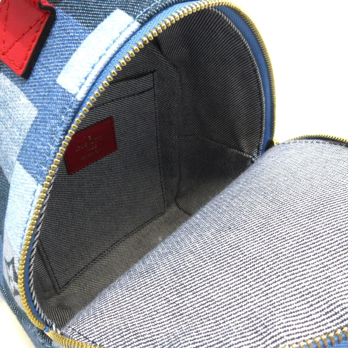 Louis Vuitton Palm Springs Mini   - Jeans Backpack Bag ()