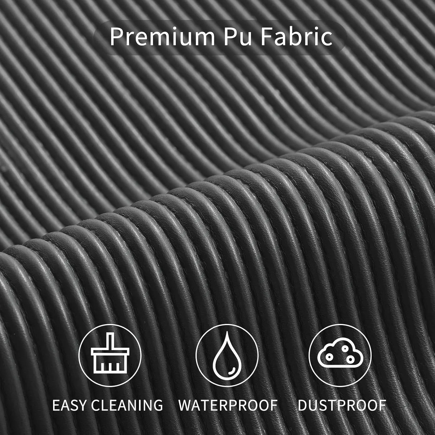 Makeup Bag, Large Double Layer Waterproof Travel Bag with Handle and Brush Compartment for Women (Black)