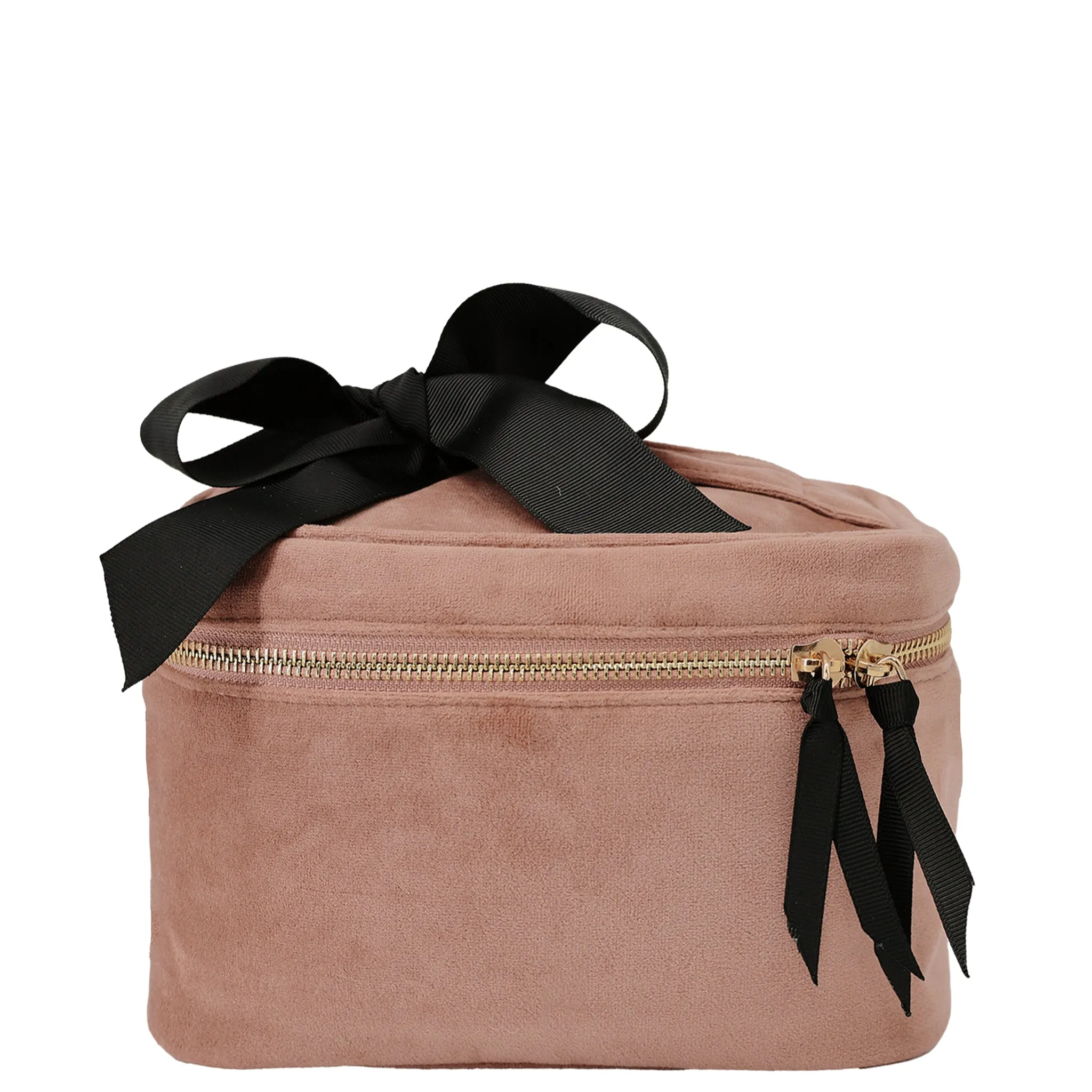 Makeup Case, S – Eco Velvet – Pink