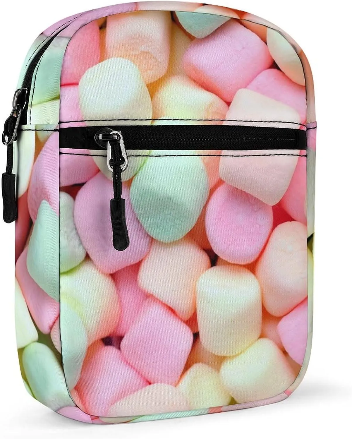 Marshmallow Candy Crossbody Bag Small Shoulder Bag Waterproof, Lightweight And Convenient