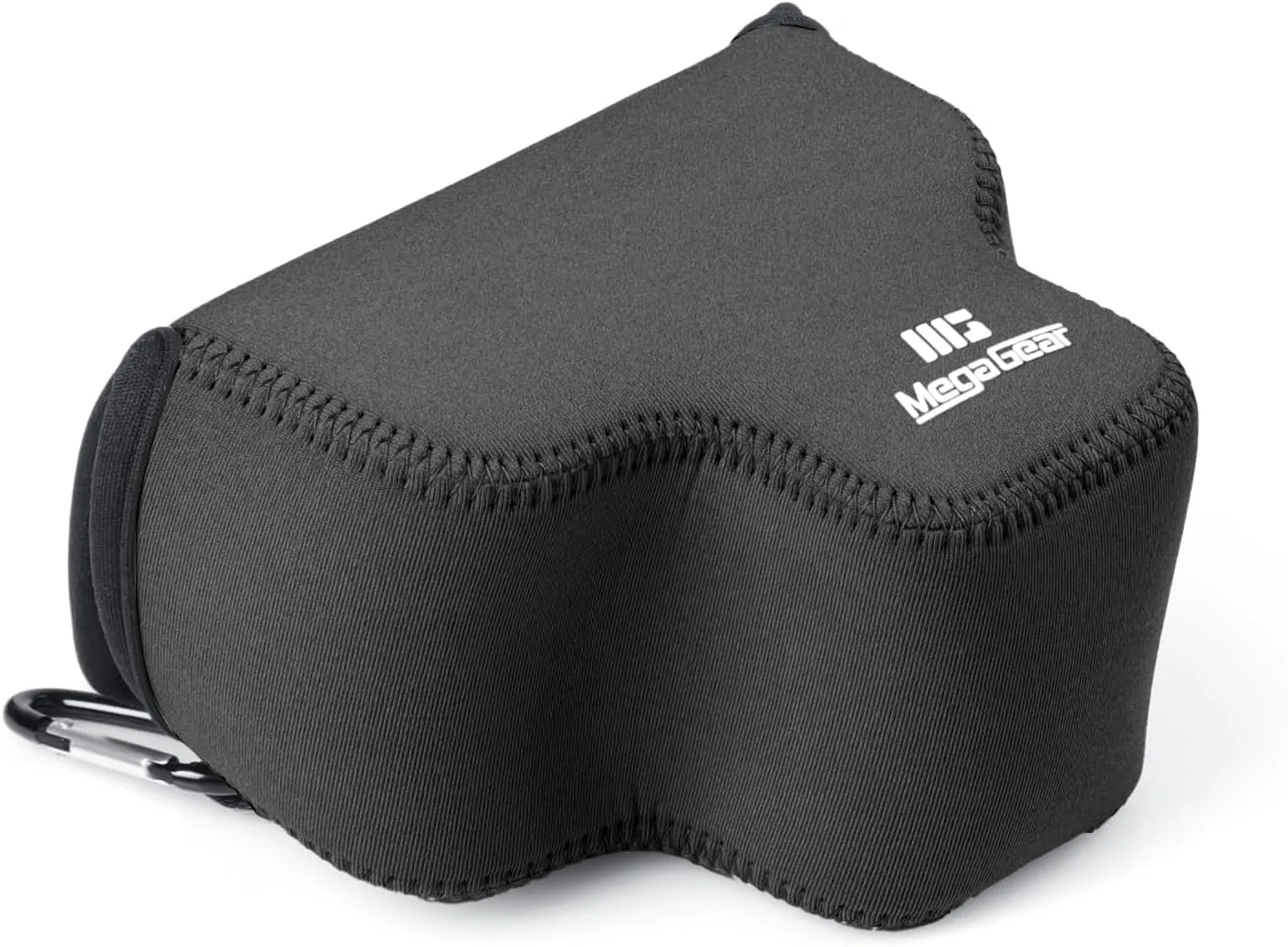 Mega Gear Neoprene Camera Case for Sony Alpha a7C Mark II (28-60mm) - Stylish and Protective Digital Photography Bag - Black