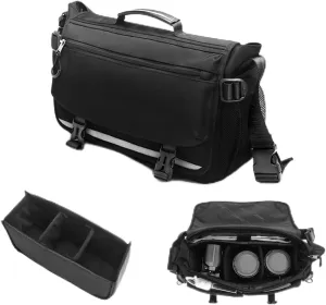 Men's Digital Camera Shoulder Bag – Fashionable Shockproof Messenger Bag for Photography Equipment