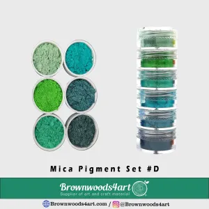 Mica Pigment Set #D
