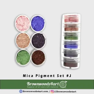 Mica Pigment Set #J