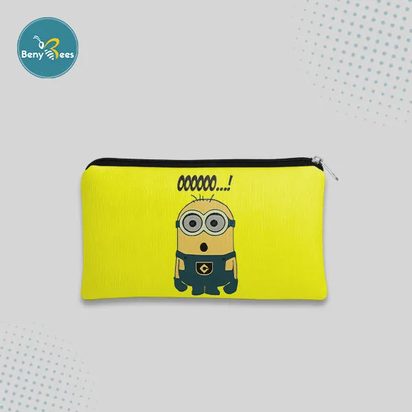 Minions Pencil / Pen Pouch (Digitally printed on Cloth
