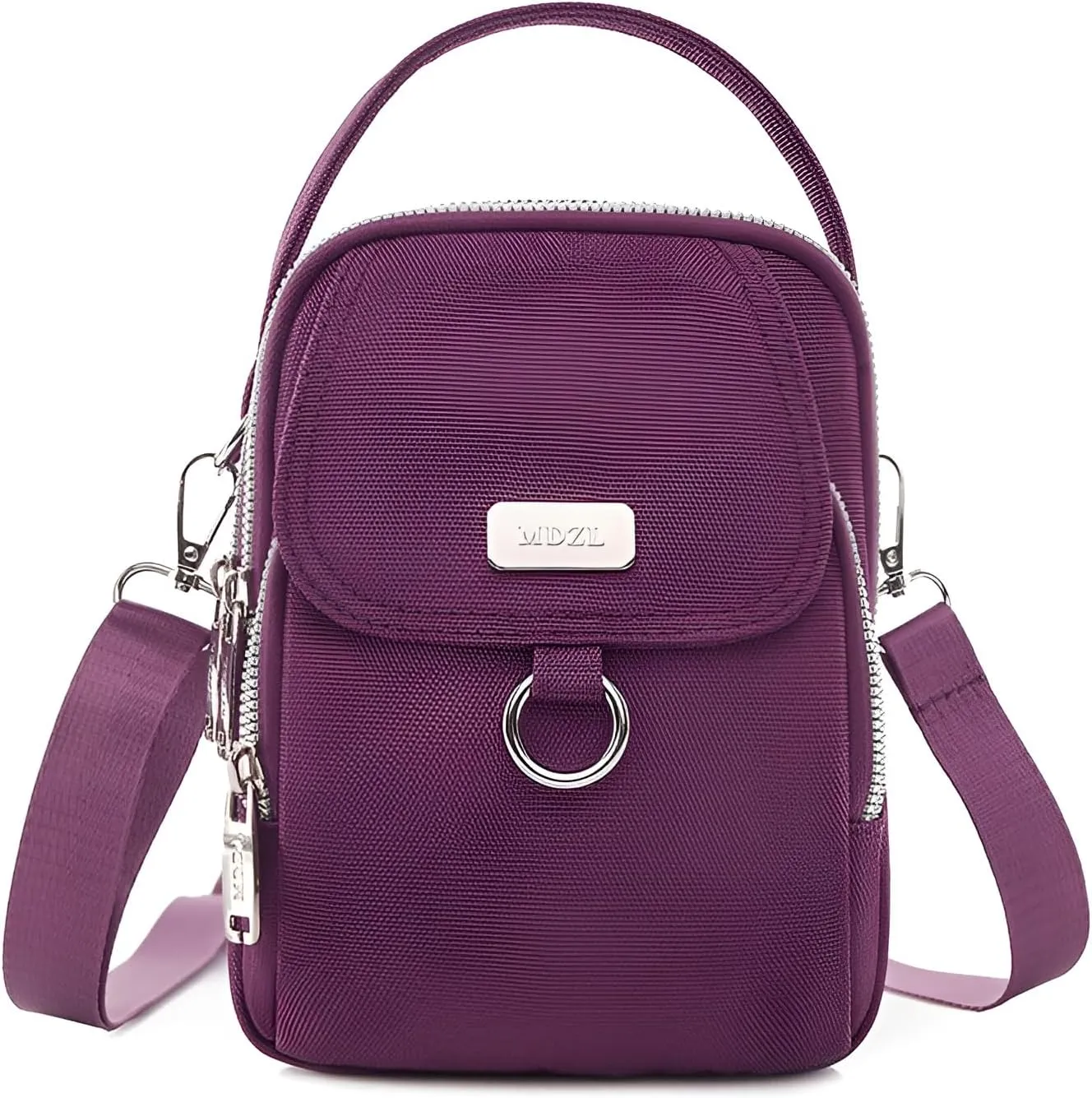 Mokcoliy]【Trendy Crossbody Purse Women's Small Shoulder Bag, Korean-Inspired Lightweight Mom Bag, Multipurpose Oxford Cloth Handbag for Everyday Use, Fashionable Casual Outfit Companion
