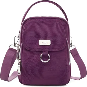 Mokcoliy]【Trendy Crossbody Purse Women's Small Shoulder Bag, Korean-Inspired Lightweight Mom Bag, Multipurpose Oxford Cloth Handbag for Everyday Use, Fashionable Casual Outfit Companion