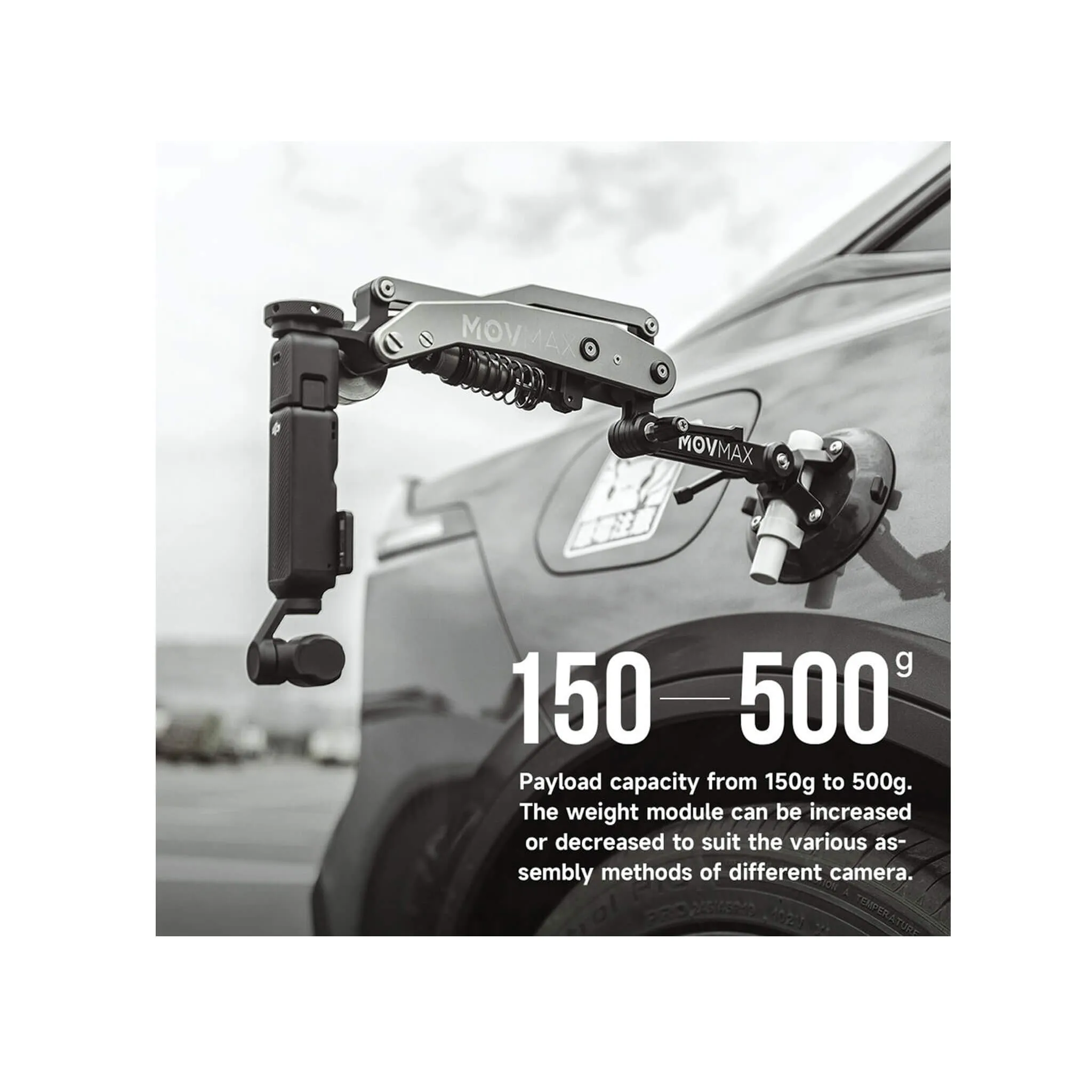 MOVMAX Blade Arm for DJI Pocket 3