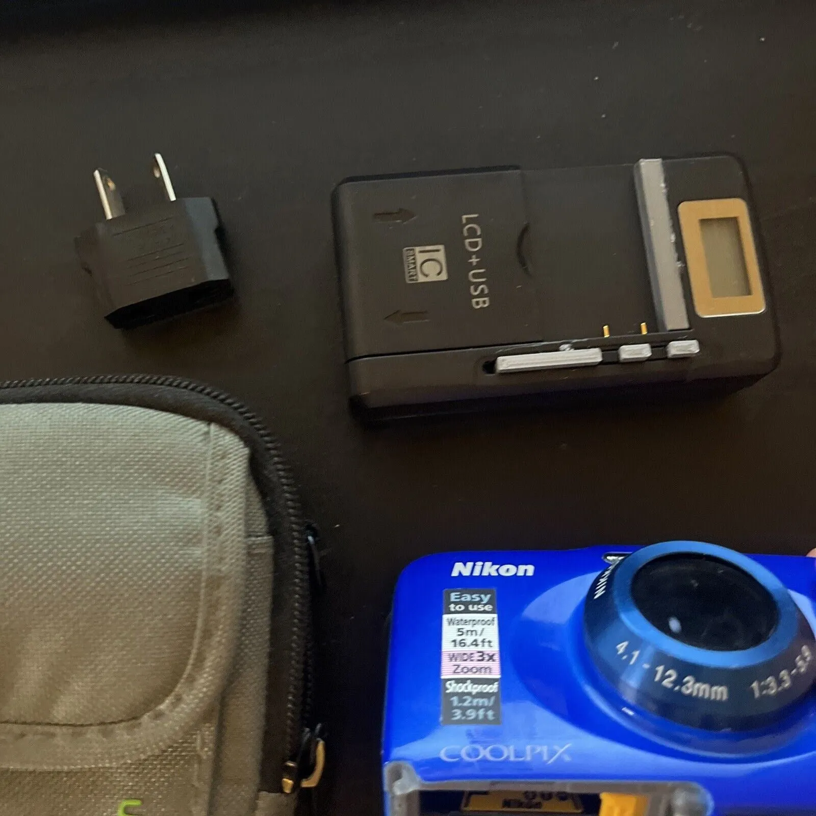 Nikon Coolpix S31 Waterproof Shockproof Digital Camera 10.1MP Blue