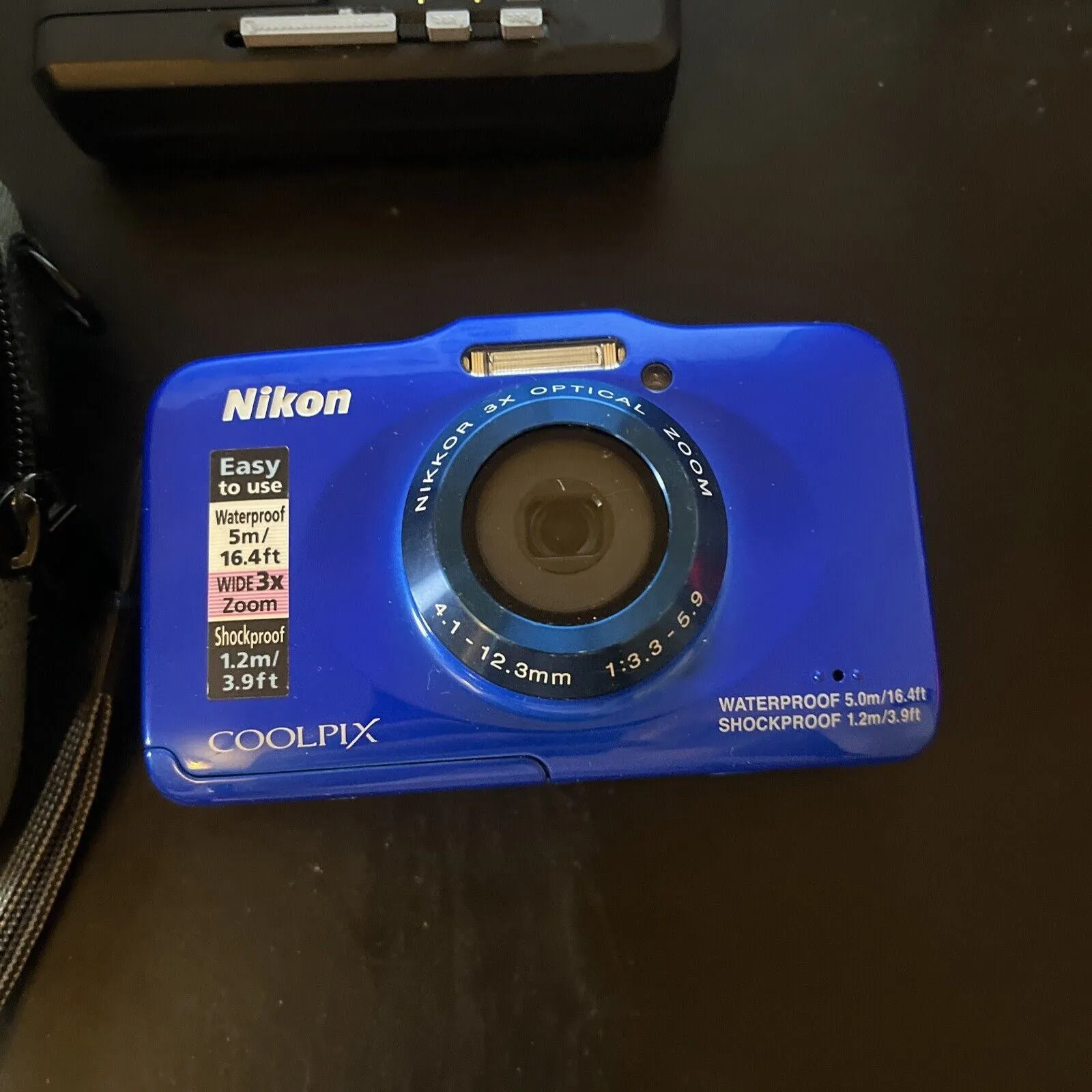 Nikon Coolpix S31 Waterproof Shockproof Digital Camera 10.1MP Blue