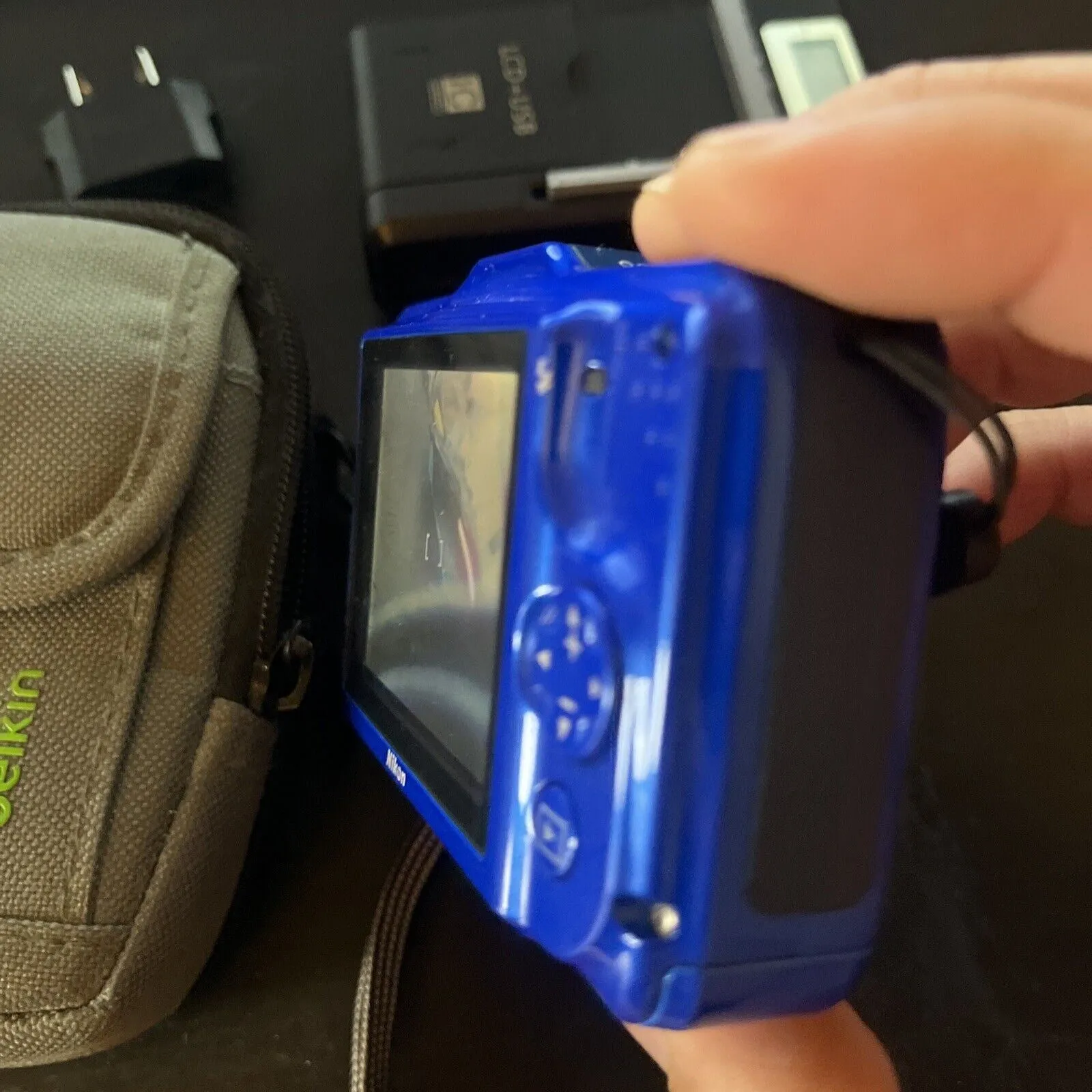 Nikon Coolpix S31 Waterproof Shockproof Digital Camera 10.1MP Blue