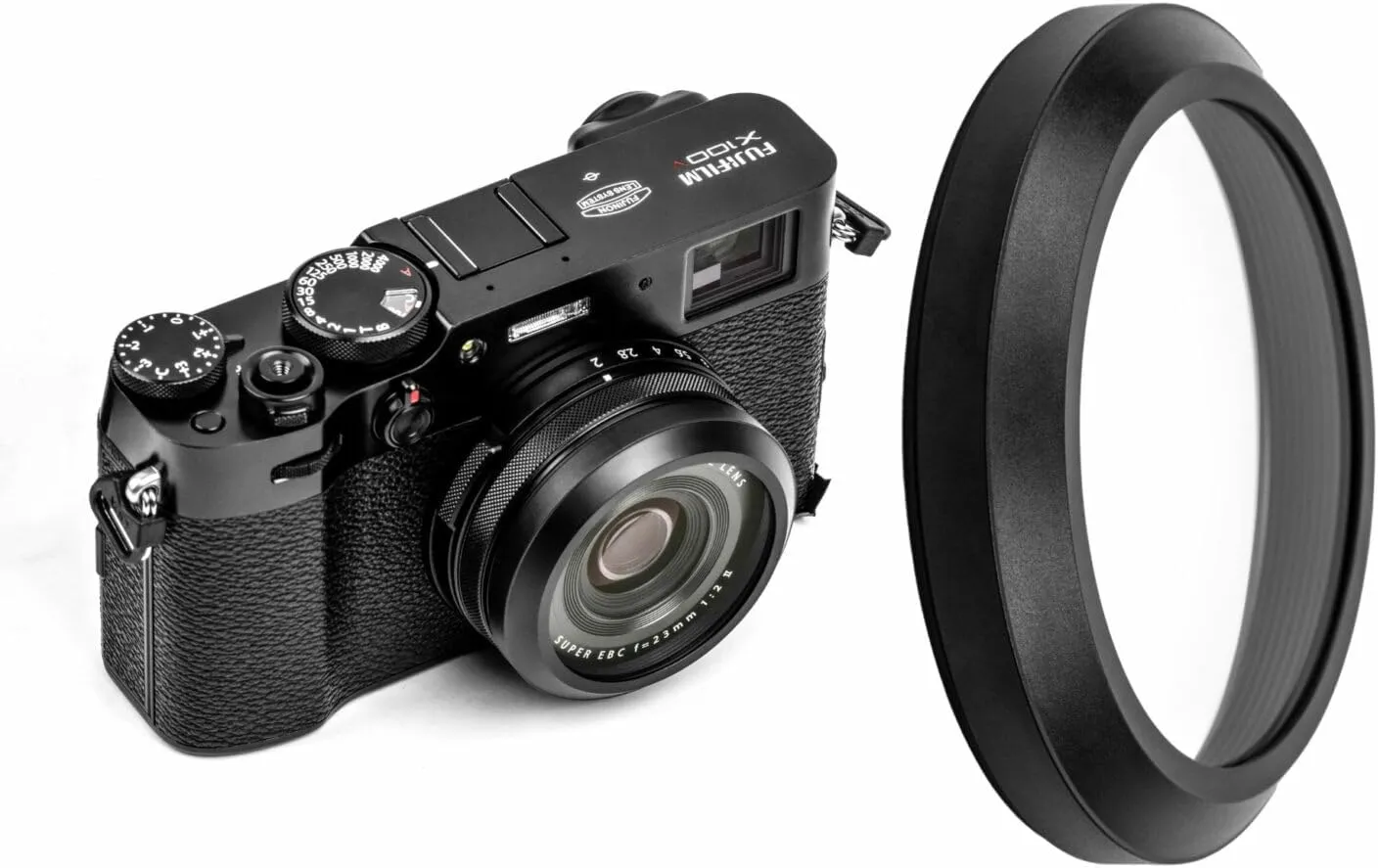 NiSi NC UV Filter for FUJI FUJIFILM X100VI / X100V / X100F / X100T / X100S / X100 - 49mm Lens Protector Camera Filter (Black)