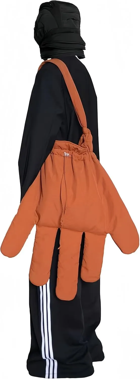 Nylon Large Glove Crossbody Bag Women Fashionable Shoulder Bag Tote bag for Everyday Casual Travel Interesting shapes