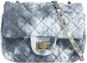 Oil Painting Small Size Crossbody Handbag Dizzy Rhombus One Shoulder Mini Chain Ink Painting Smudge