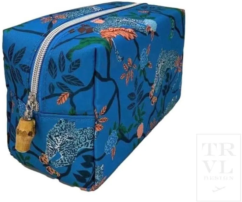 On Board Cosmetic Bag - Cheetah Vine2