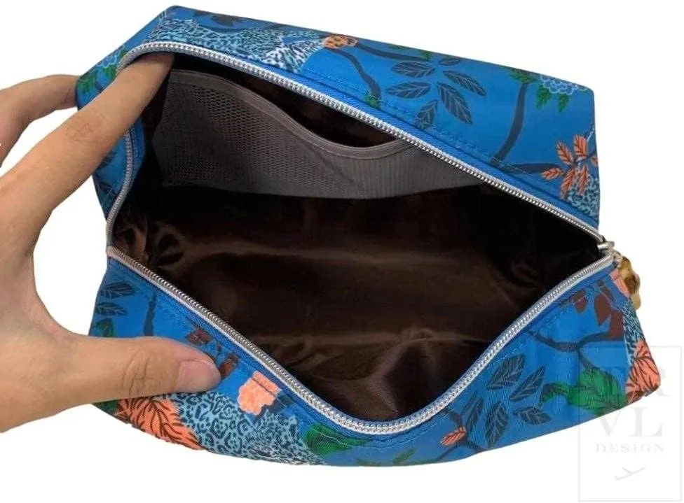 On Board Cosmetic Bag - Cheetah Vine2