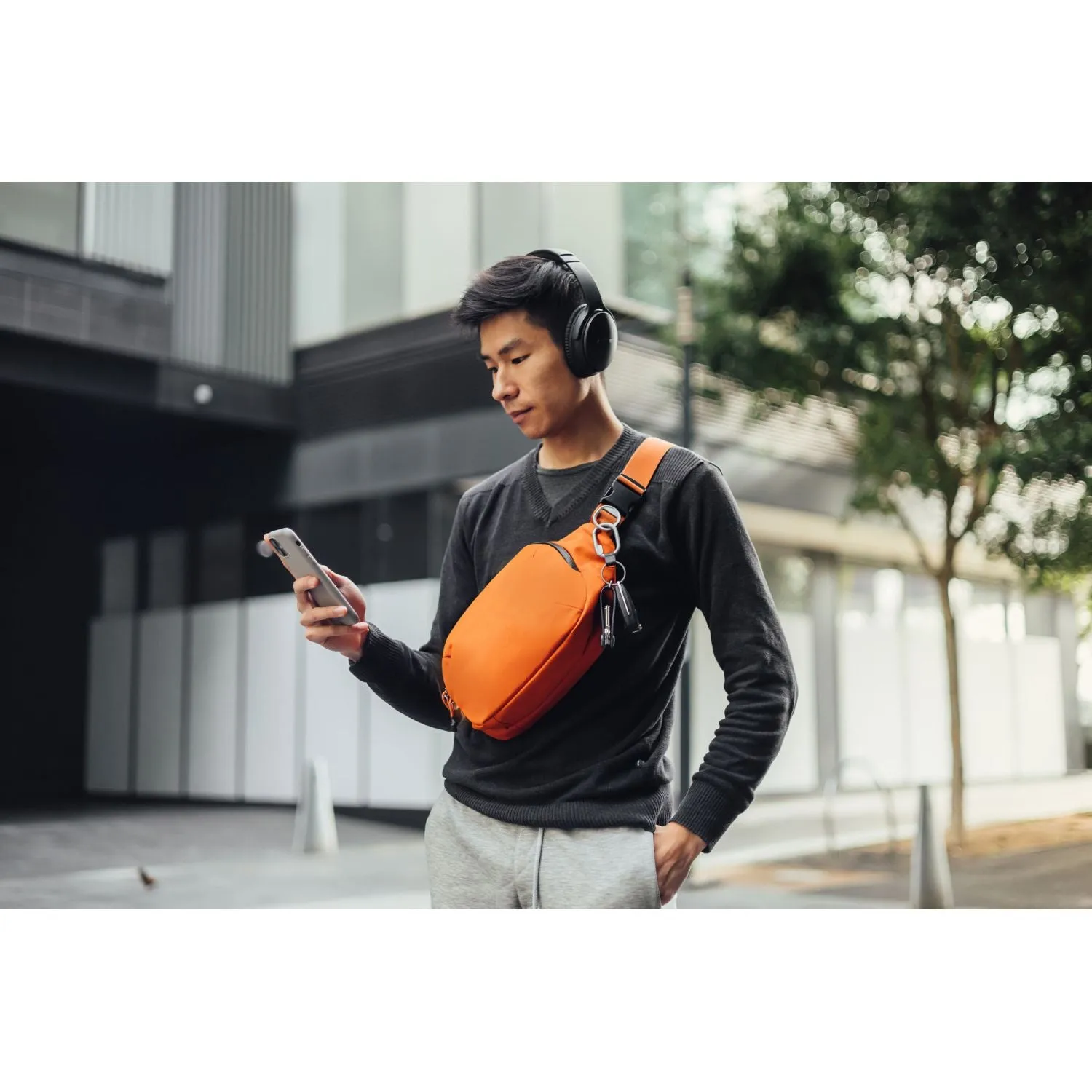 Orbitkey Urban Sling Bag Plus 6L (Terracotta)