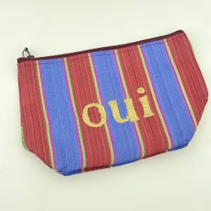 OUI RECYCLED POUCH: MULTI
