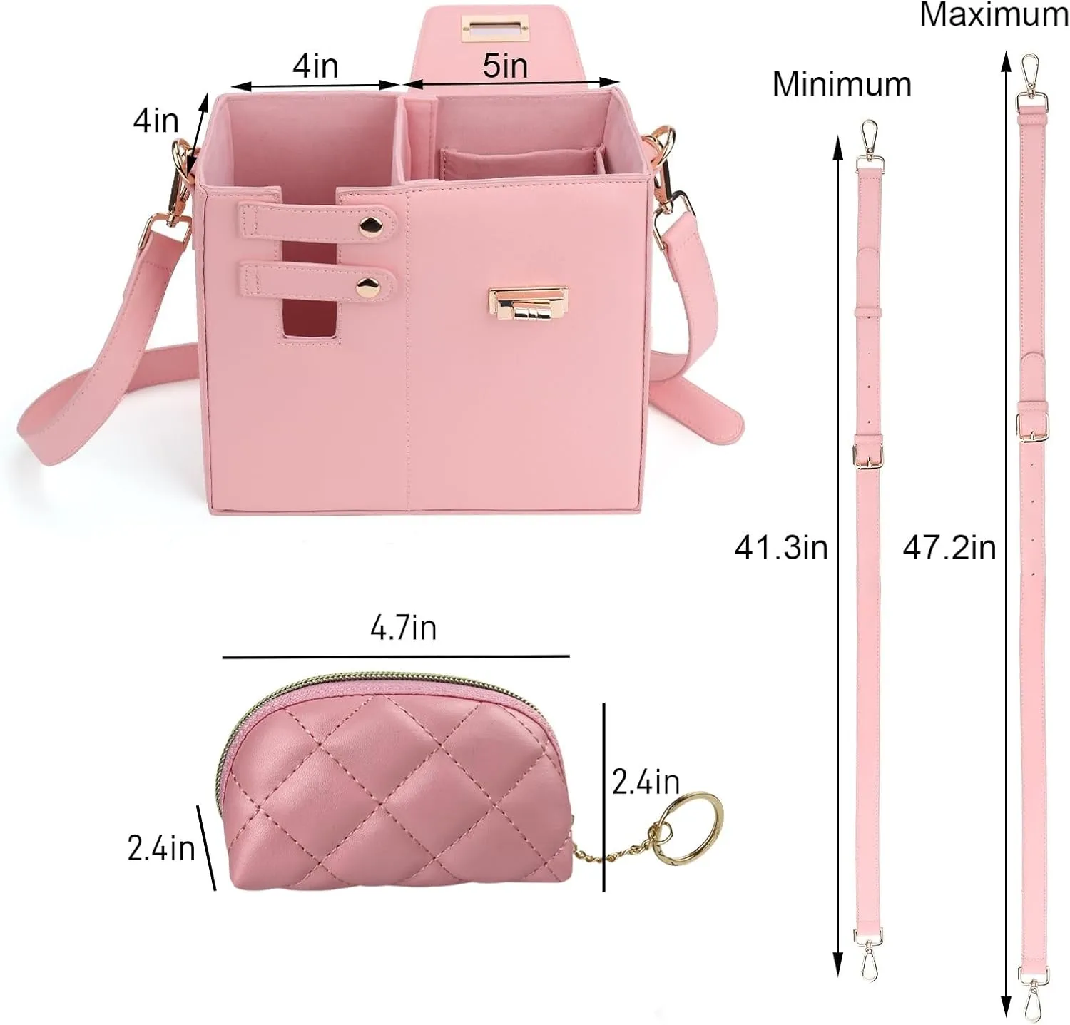 Outdoor Portable Crossbody Water Cup Storage Bag - Crossbody with Water Bottle Holder, Versatile Crossbody Bag