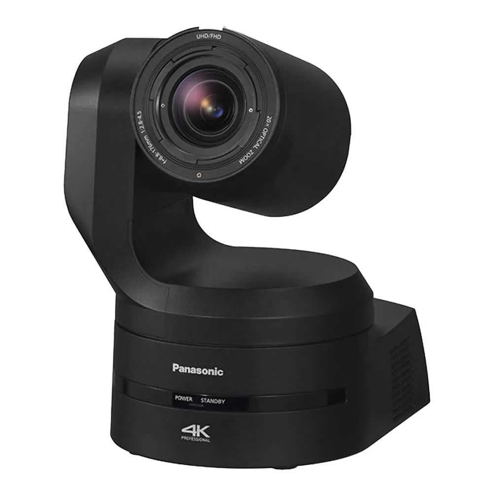 Panasonic AW-UE160 UHD 4K 20x PTZ Camera (Black)