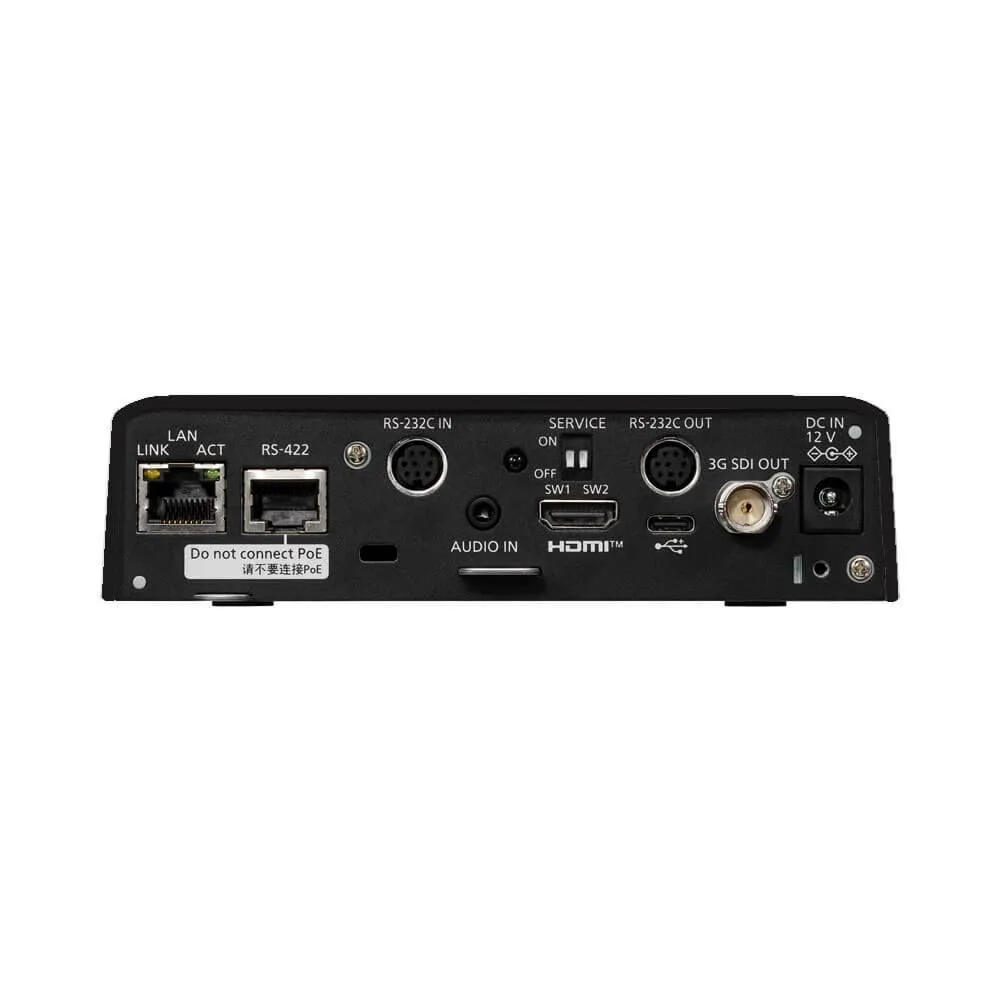 Panasonic AW-UE20 4K 3G-SDI/HDMI/IP/USB PTZ Camera with 12x Optical Zoom (Black)