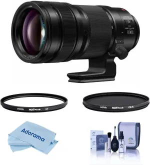 Panasonic LUMIX S PRO 70-200mm f/2.8 O.I.S. Lens for L Mount, Bundle with Hoya NXT Plus 82mm UV CPL Filter Kit, Cleaning Kit, Cleaning Cloth