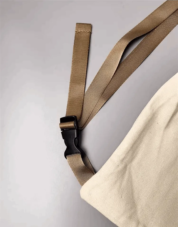 Patchwork Canvas Backpack