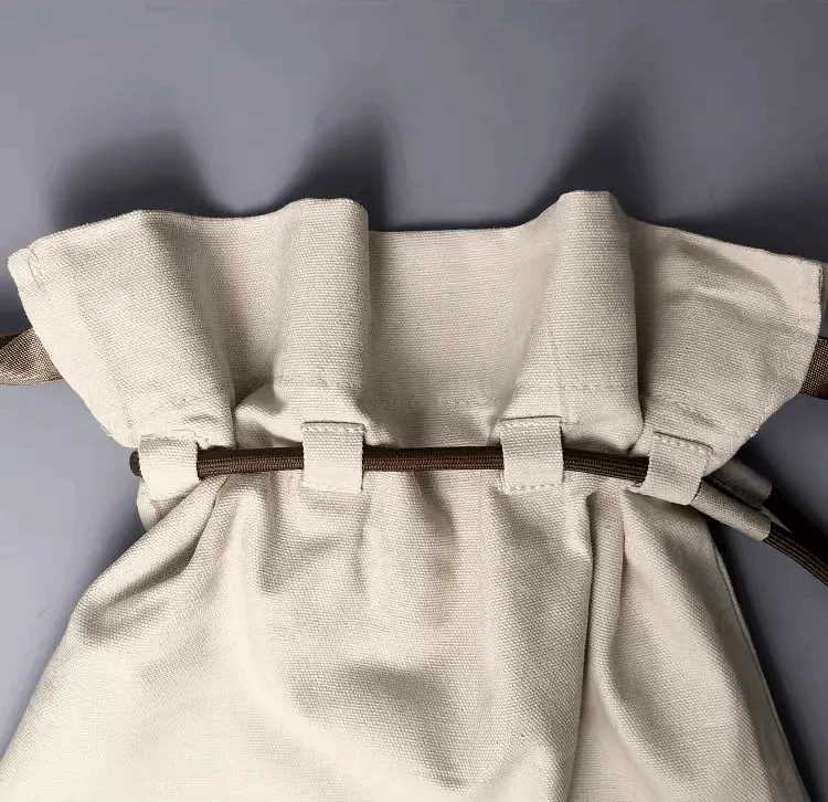 Patchwork Canvas Backpack
