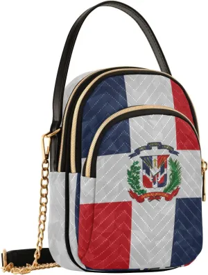 Patriot Flag Cell Phone Purse Crossbody Handbag Durable Shoulder Bag Sturdy Travel Pouch