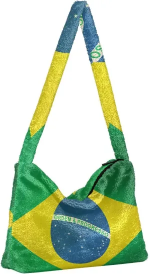 Patriot Flag Women Boho Handbag Underarm Bag Tote Bag Shoulder Bag Crossbody Bag