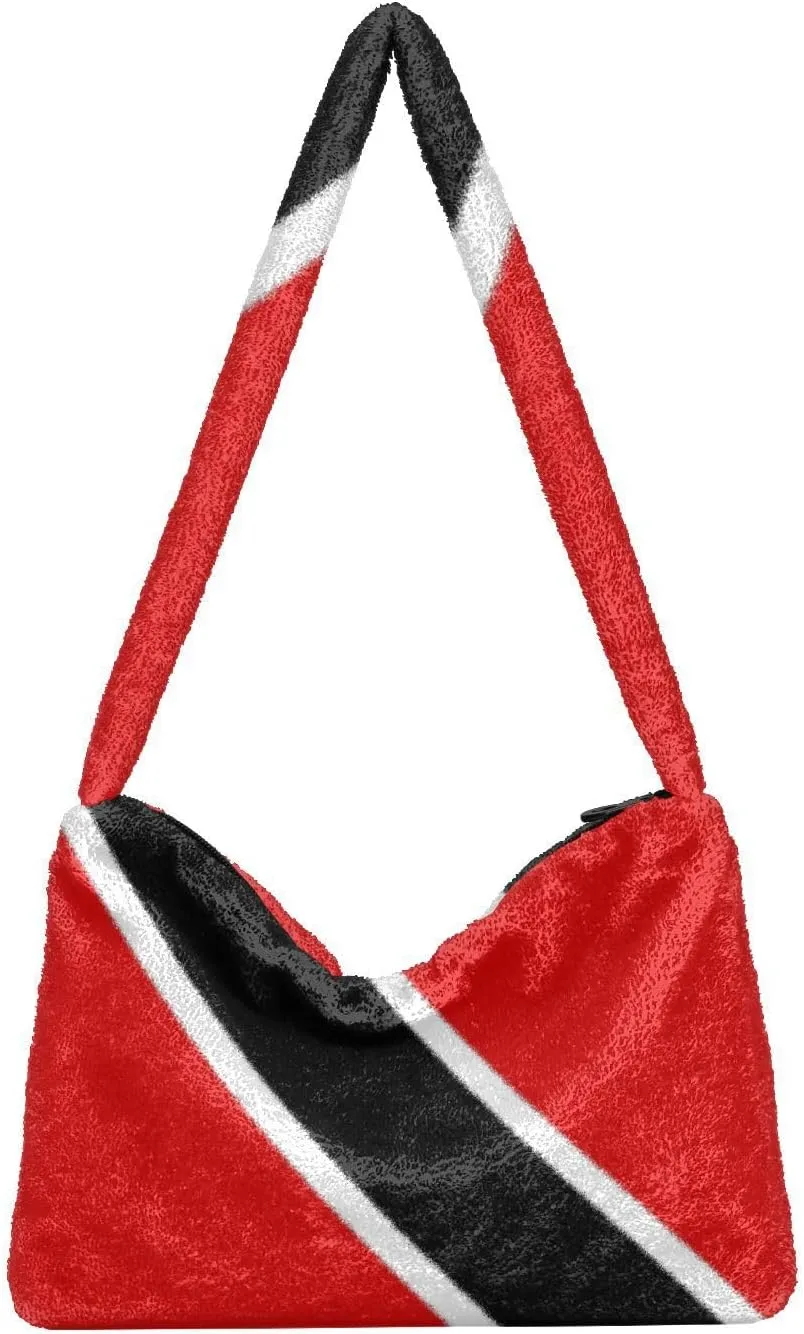 Patriot Flag Women Boho Handbag Underarm Bag Tote Bag Shoulder Bag Crossbody Bag