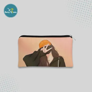 Pencil / Pen Pouch (Digitally printed on Cloth)