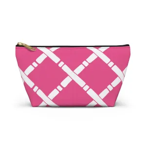 Pink Bamboo Pouch