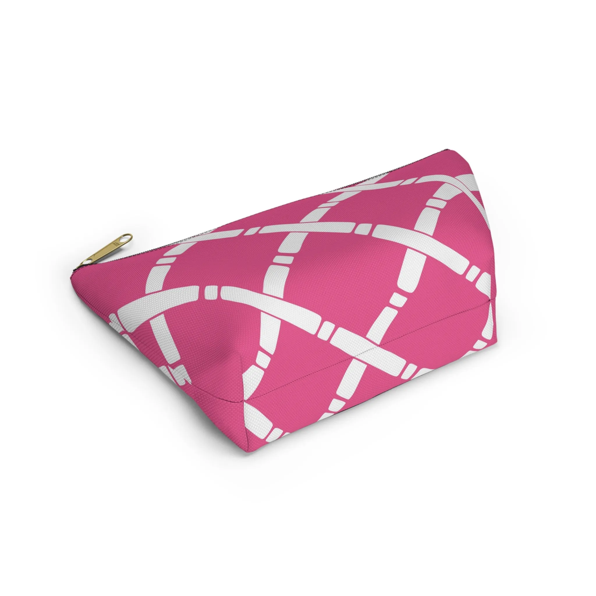 Pink Bamboo Pouch