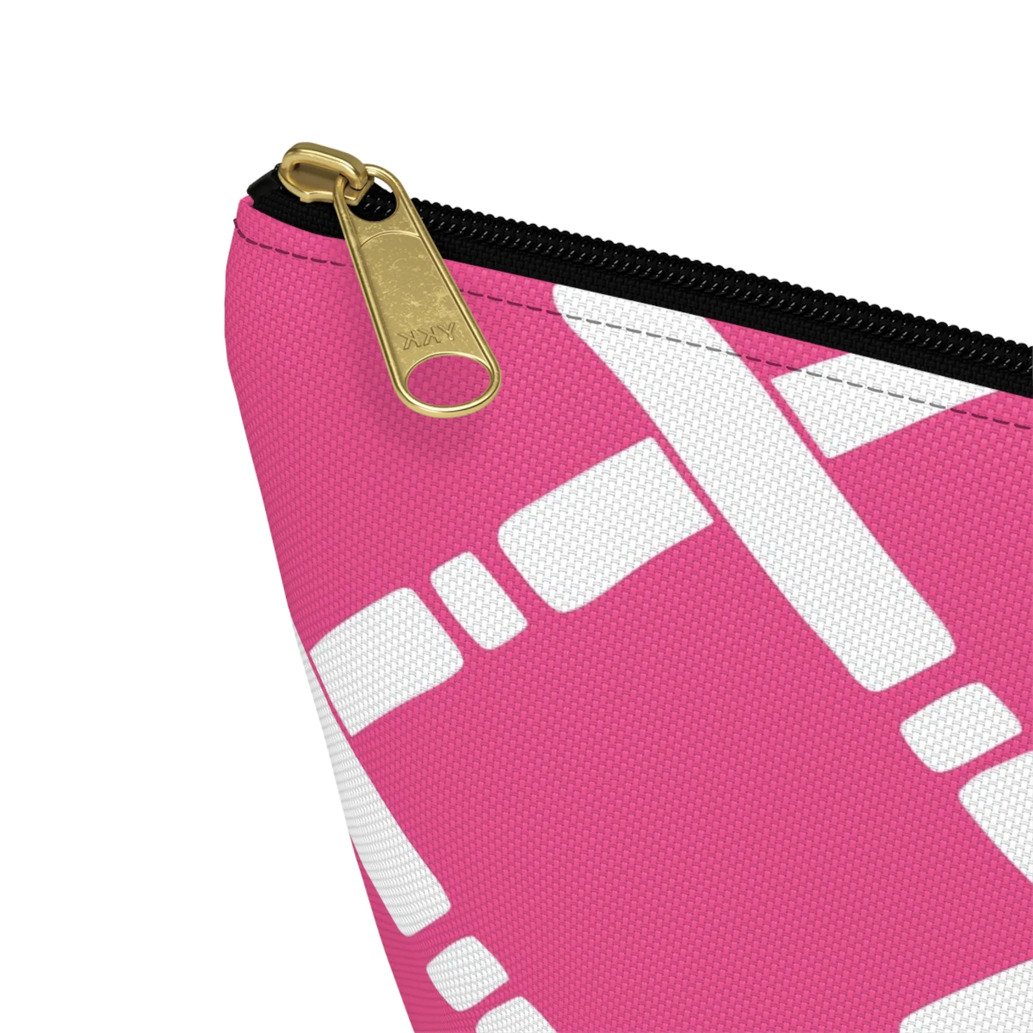 Pink Bamboo Pouch